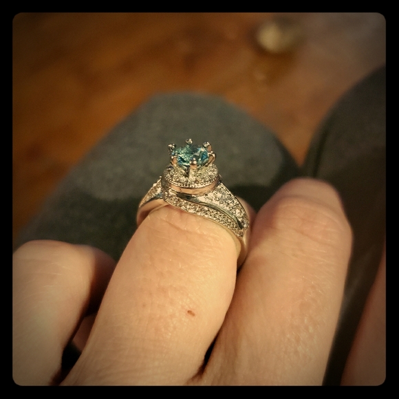 Diamonds and Blue Stone